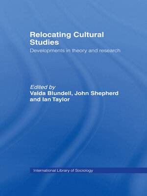 cover image of Relocating Cultural Studies